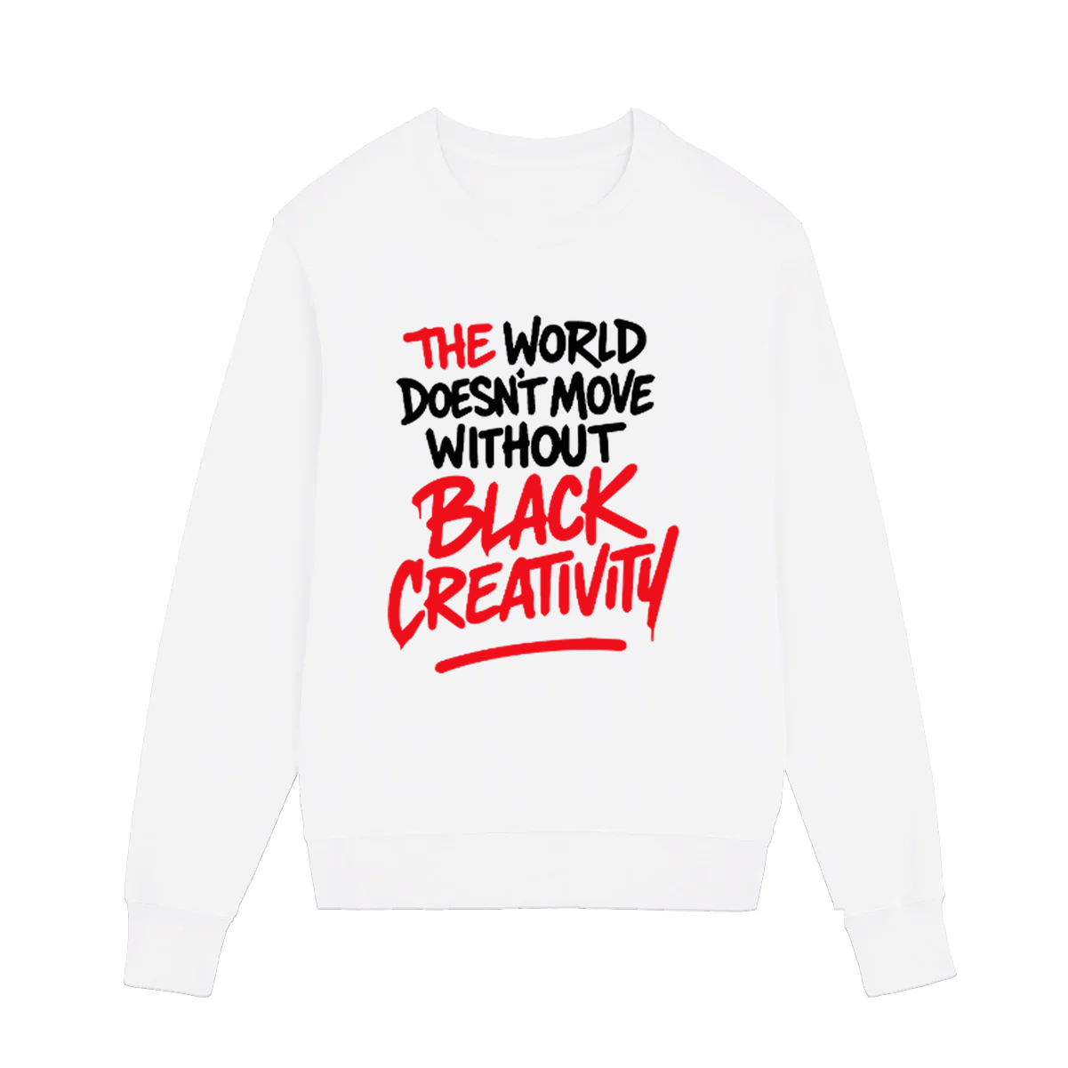 Black Creativity Crewneck